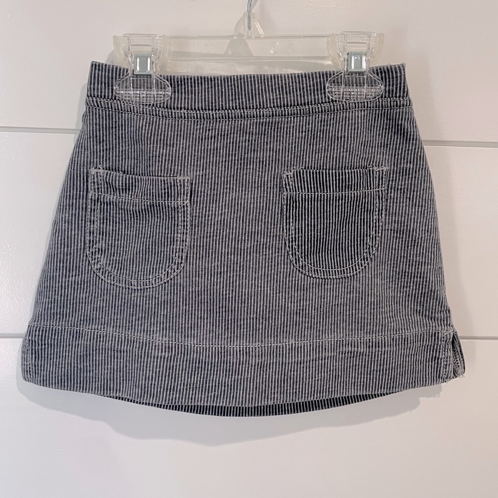 Pinstriped Skirt
